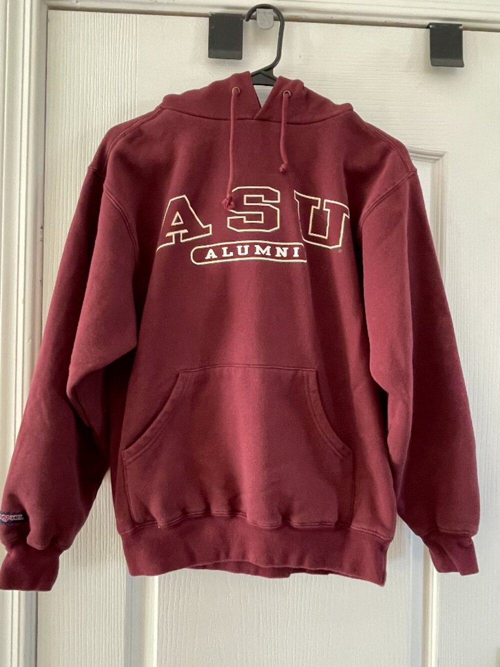 Jansport ASU Alumni Hoodie Size Small S Maroon Arizona State University Sweatshi
